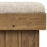 Kubi Accent Stool, Ivan Stone by Four Hands