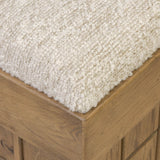 Kubi Accent Stool, Ivan Stone by Four Hands