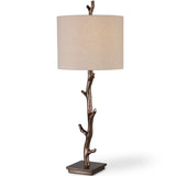 Kyler Table Lamp, Dark Bronze-Lighting-High Fashion Home