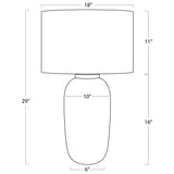 Kyoto Table Lamp, White-Lighting-High Fashion Home