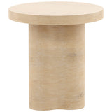 Kyrell Side Table, Light Natural