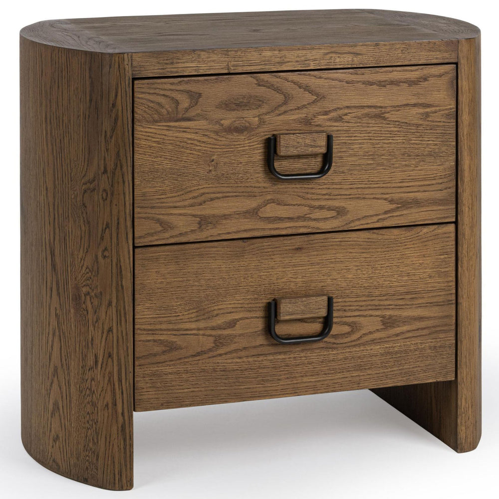 Kyrie 2 Drawer Nightstand, Tawny Brown-Furniture - Bedroom-High Fashion Home