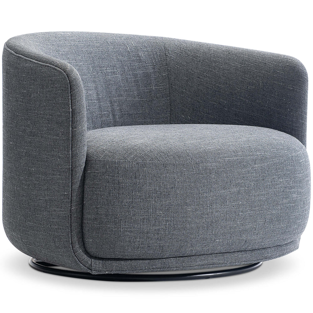Astrid Swivel Chair, 1513-444-Furniture - Chair-High Fashion Home