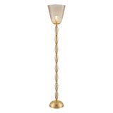 Bleecker Floor Lamp, Aged Brass