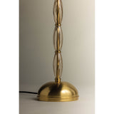 Bleecker Floor Lamp, Aged Brass