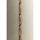 Bleecker Floor Lamp, Aged Brass