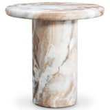 Shiloh Side Table, Breccia