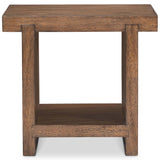 Tomas Rectangular Side Table, Marrom