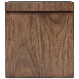 Tomas Rectangular Side Table, Marrom