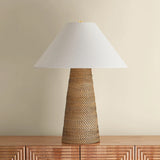Forest Heights Table Lamp, Aged Brass