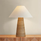 Forest Heights Table Lamp, Aged Brass