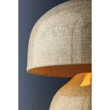 Leetown Table Lamp, Aged Brass/Ceramic Inked Crackle