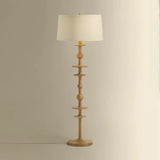 Jefferson Height Floor Lamp, Aged Brass