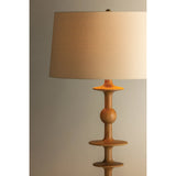 Jefferson Height Floor Lamp, Aged Brass