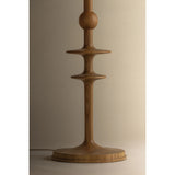 Jefferson Height Floor Lamp, Aged Brass