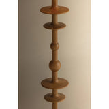 Jefferson Height Floor Lamp, Aged Brass
