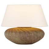 Arlin Short Table Lamp, Patina Brass
