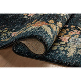 Rifle Paper Co. x Loloi Rug Laurel LAU-01, Strawberry Fields Navy-Rugs1-High Fashion Home