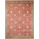 Magnolia Home by Joanna Gaines × Loloi Rug Lucille LCE-01, Berry/Sky