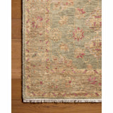 Magnolia Home by Joanna Gaines × Loloi Rug Lucille LCE-02, Green/Sunset