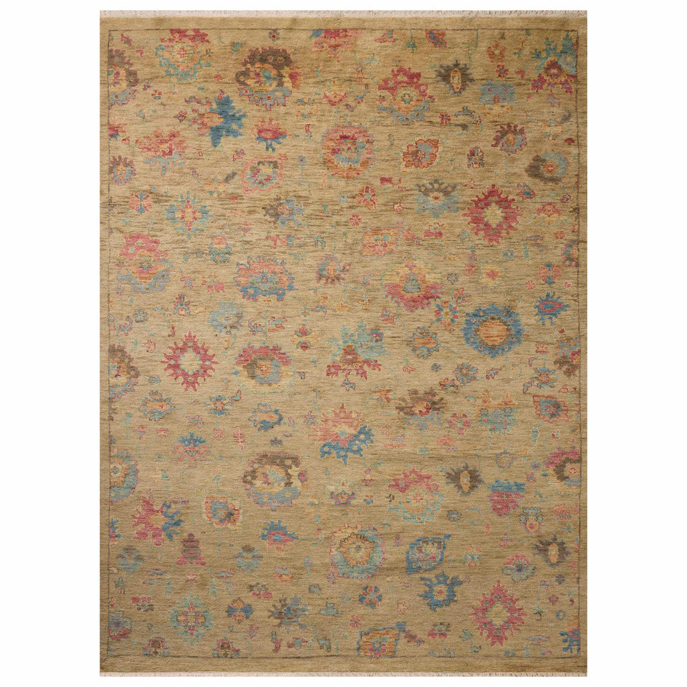 Magnolia Home by Joanna Gaines × Loloi Rug Lucille LCE-04, Khaki/Multi