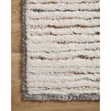 Loloi Rug Levitt Shag LEV-01, Ivory/Multi-Rugs1-High Fashion Home