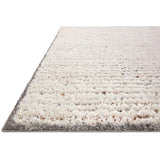 Loloi Rug Levitt Shag LEV-01, Ivory/Multi-Rugs1-High Fashion Home