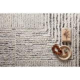 Loloi Rug Levitt Shag LEV-02, Ivory/Grey-Rugs1-High Fashion Home