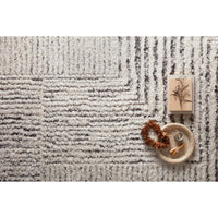 Loloi Rug Levitt Shag LEV-02, Ivory/Grey