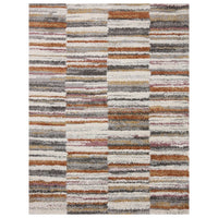 Loloi Rug Levitt Shag LEV-03, Ivory/Sunset