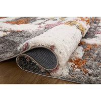 Loloi Rug Levitt Shag LEV-04, Grey/Multi