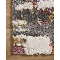 Loloi Rug Levitt Shag LEV-04, Grey/Multi