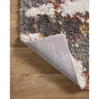 Loloi Rug Levitt Shag LEV-04, Grey/Multi