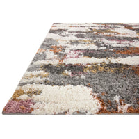 Loloi Rug Levitt Shag LEV-04, Grey/Multi