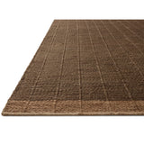 Magnolia Home by Joanna Gaines × Loloi Rug Laken LKN-01, Chocolate/Natural