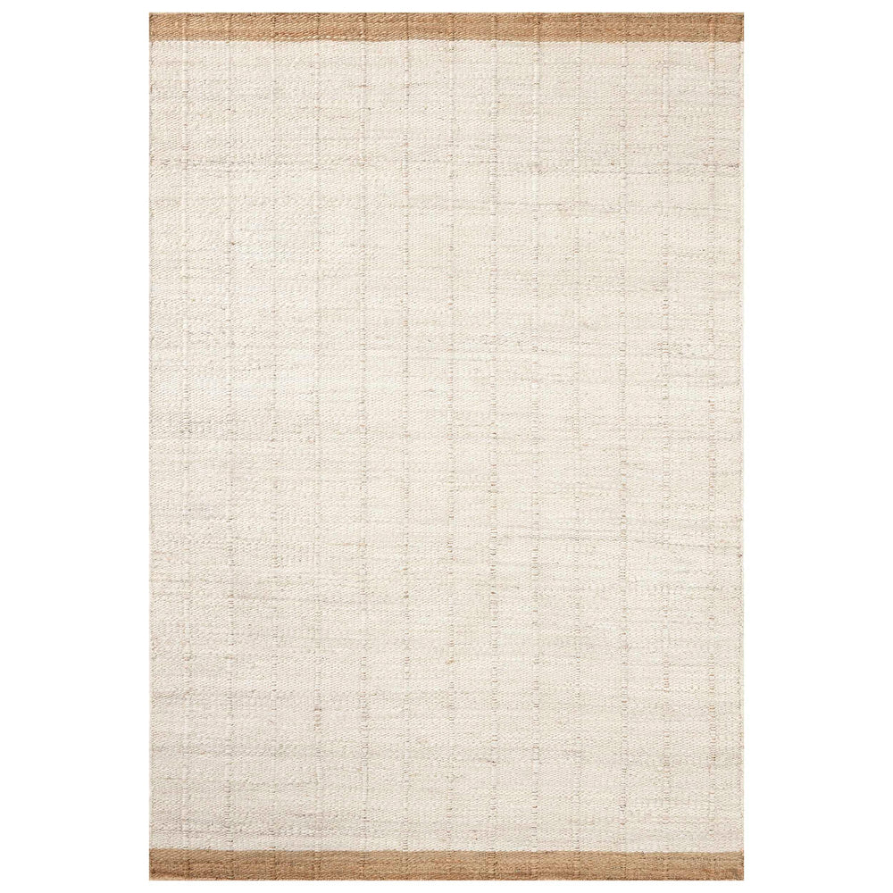 Magnolia Home by Joanna Gaines × Loloi Rug Laken LKN-01, Ivory/Natural