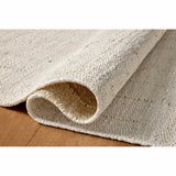 Magnolia Home by Joanna Gaines × Loloi Rug Laken LKN-01, Ivory/Natural