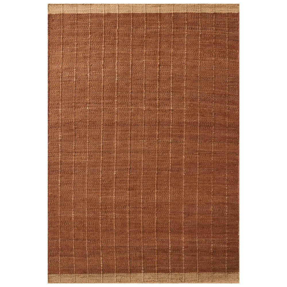 Magnolia Home by Joanna Gaines × Loloi Rug Laken LKN-01, Rust/Natural