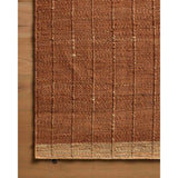Magnolia Home by Joanna Gaines × Loloi Rug Laken LKN-01, Rust/Natural