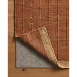 Magnolia Home by Joanna Gaines × Loloi Rug Laken LKN-01, Rust/Natural