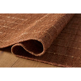 Magnolia Home by Joanna Gaines × Loloi Rug Laken LKN-01, Rust/Natural