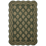 Rifle Paper Co. x Loloi Rug Lisette LST-01, Forest/Oatmeal