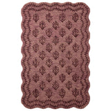 Rifle Paper Co. x Loloi Rug Lisette LST-01, Plum/Dark Plum