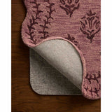 Rifle Paper Co. x Loloi Rug Lisette LST-01, Plum/Dark Plum