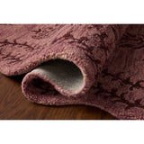 Rifle Paper Co. x Loloi Rug Lisette LST-01, Plum/Dark Plum