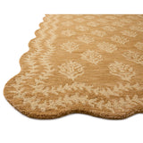 Rifle Paper Co. x Loloi Rug Lisette LST-01, Wheat/Ivory