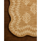 Rifle Paper Co. x Loloi Rug Lisette LST-01, Wheat/Ivory