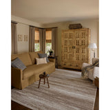 Loloi Rug Lune LUN-06, Mushroom/White