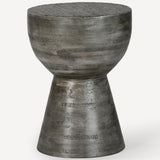 Hewn Medium Side Table, Grey