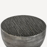Hewn Medium Side Table, Grey
